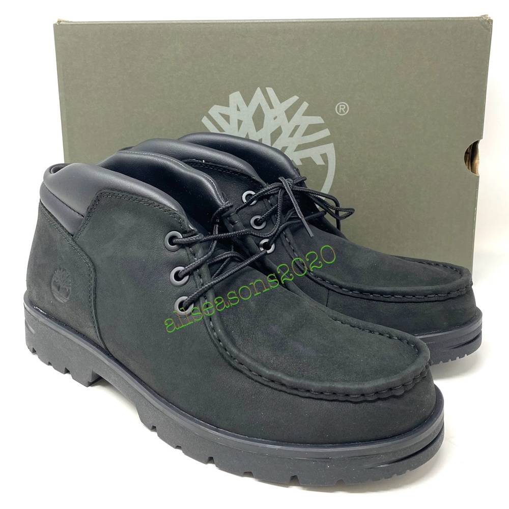 Timberland Newtonbrook Moc Toe Chukka Black Men’s - Picture 4 of 14